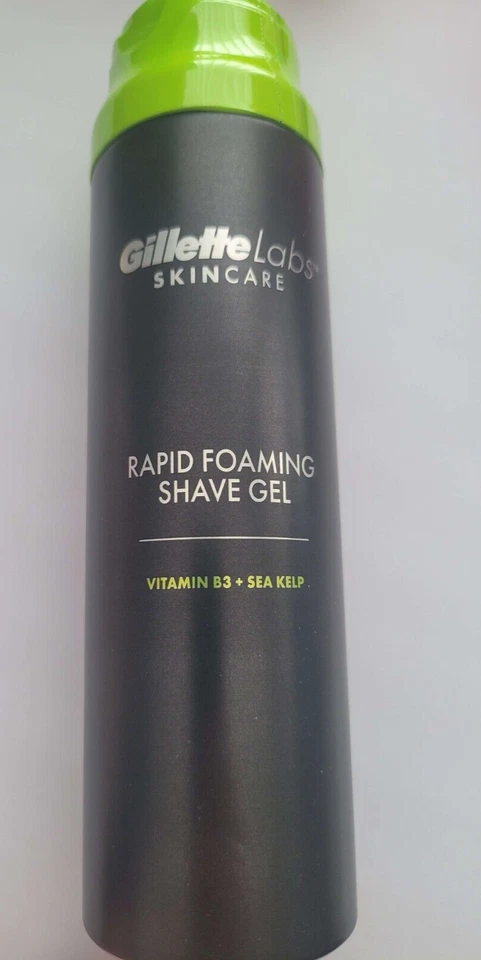 1X 198ML Gillette Labs Cools to Soothe Rapid Foaming Shave Gel - NEW UK