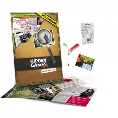 Hidden Games Crime Scene - Camping Killer - Case 12 - German