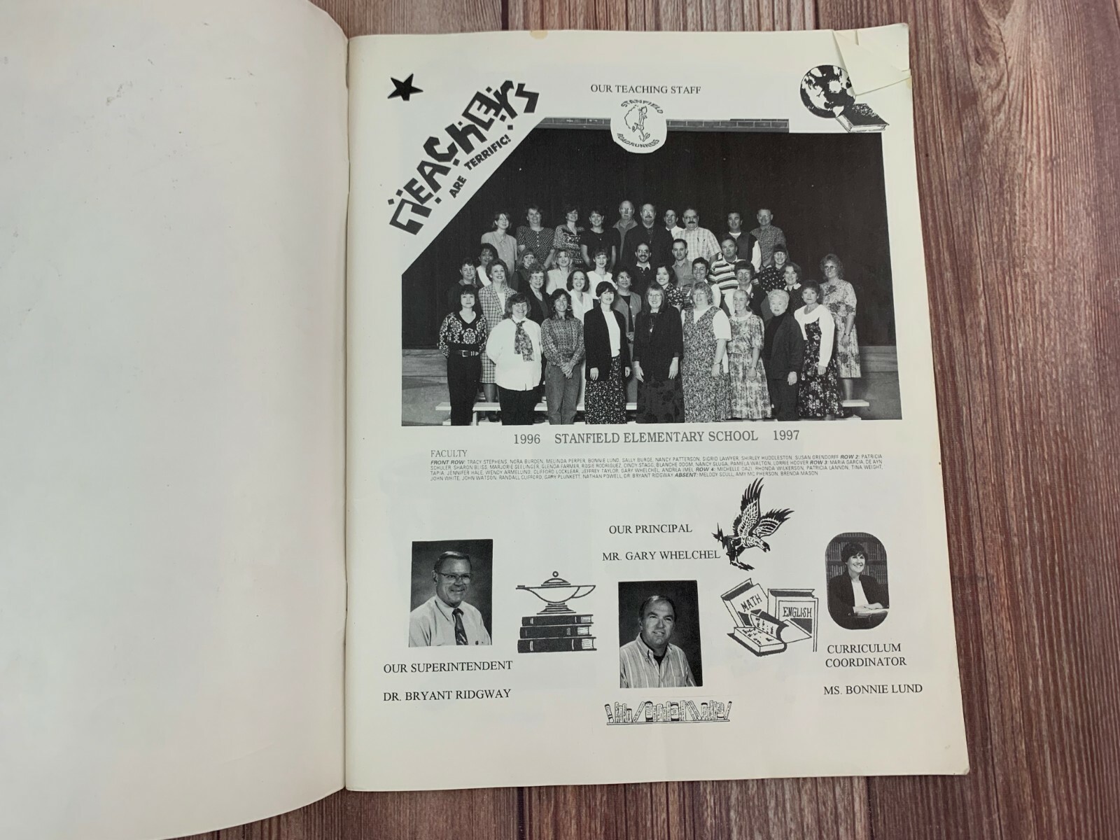 Stanfield Roadrunners Arizona Elementary School 19961997 Yearbook eBay