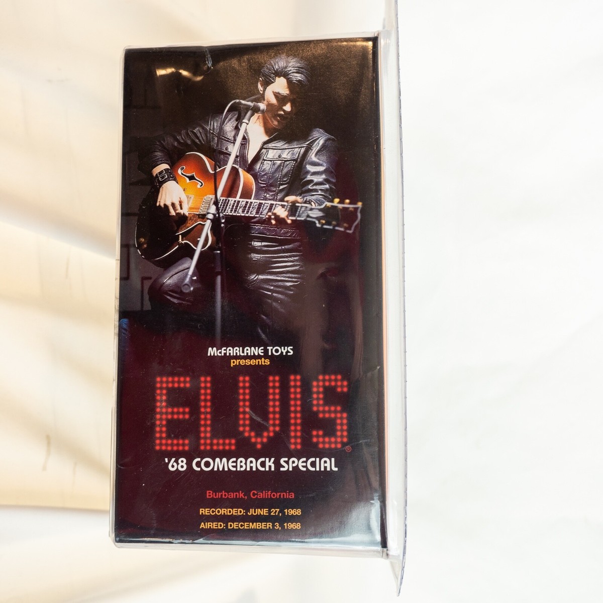 McFarlane Toys '68 Elvis Presley Comeback Special action figure