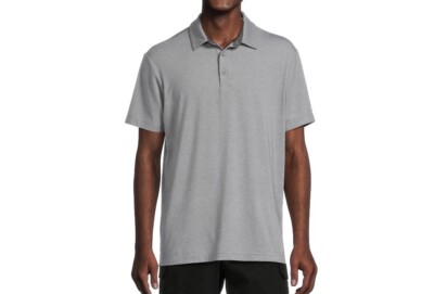 George Men's & Big Men's Jersey Knit Polo Shirt with Short Sleeve