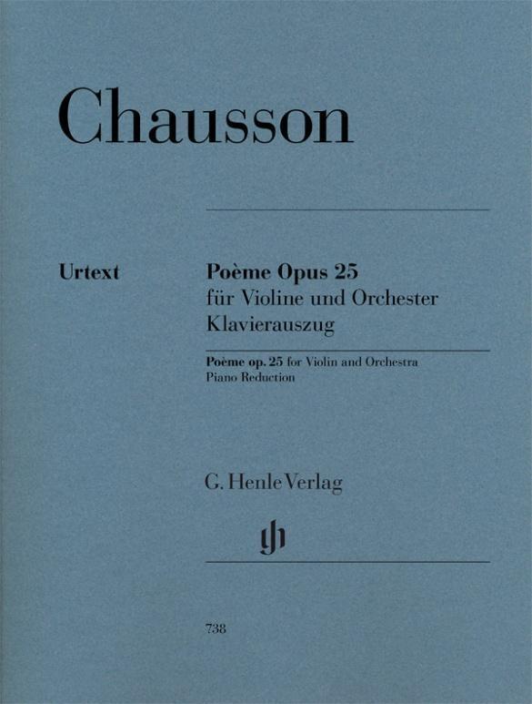 Thumbnail - Chausson, Ernest - Poème Op. 25 Für Violine Und Orchester | Ernest
