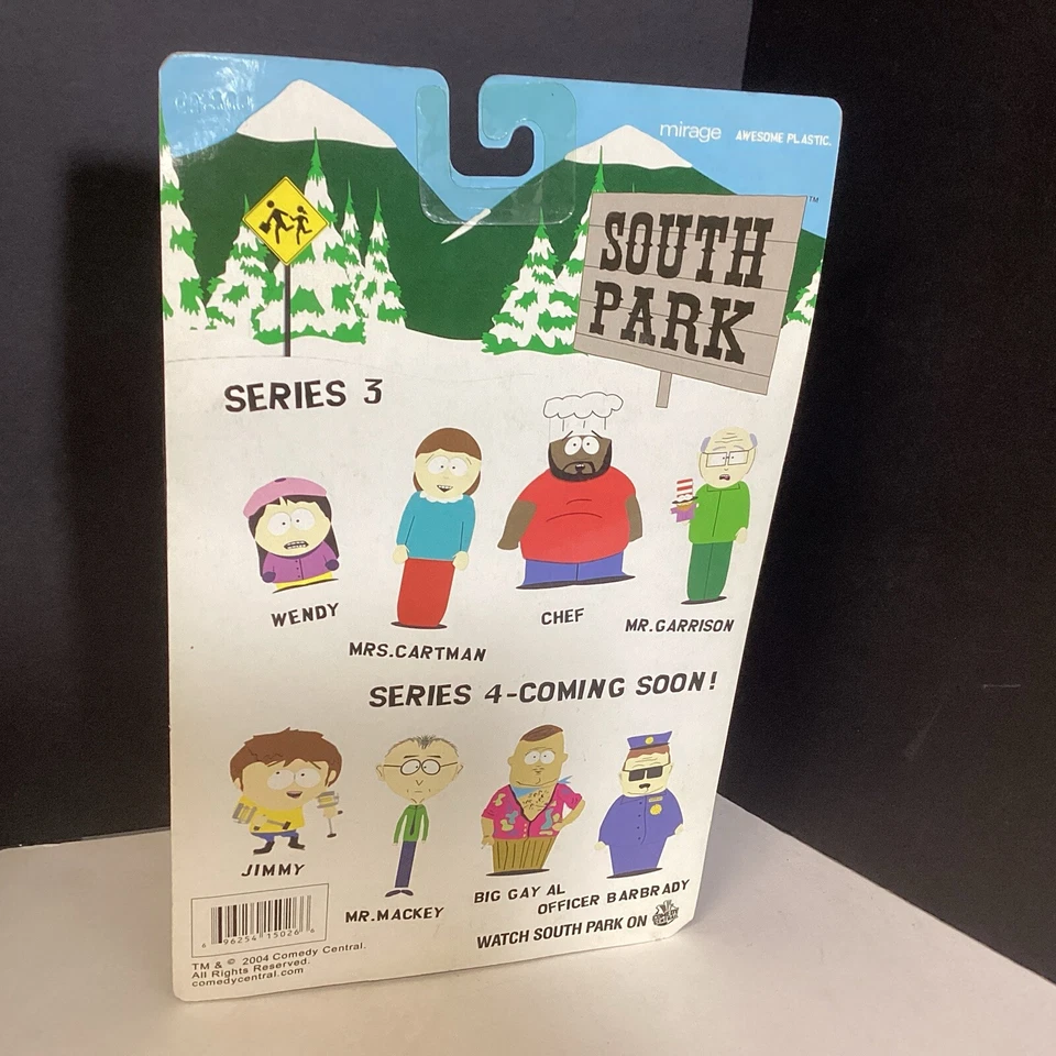 Figura de acción Mirage South Park serie 3 Mrs. Cartman sin usar, en caja, Mosc, nueva sellada Foto 2 de 4
