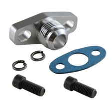 AN10 Turbo Oil Return Drain Flange Adapter Kit For Garrett T25 GT28 T30 T35 GT40