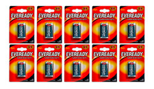 Eveready 9v Heavy Duty Zinc Carbon Square Battery for Smoke Alarm Radio 6F22 PP3