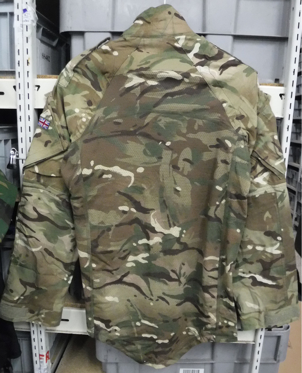 Chemise MTP CAMO UBAC Under Body Armour Pour Char CR2 - Armée Britannique NEUVE
