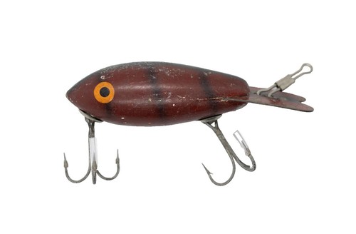 Vintage Bird Shaped Wooden Crankbait Fishing Lure Red Eye Dual Treble Hooks | eBay Vintage Bird Shaped Wooden Crankbait Fishing Lure Red Eye Dual Treble Hooks | eBay