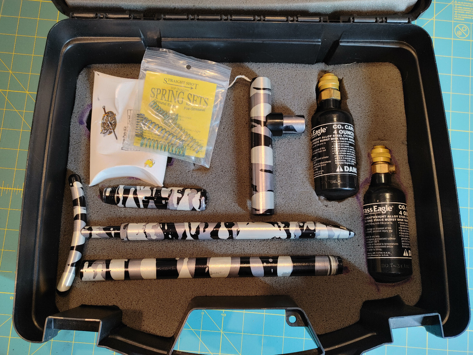 Urban Cammo CCI Phantom Paintball Marker. With Edge Barrel Kit eBay