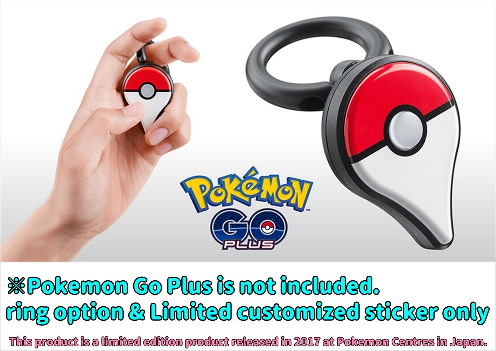 Pokemon GO Plus + (Official) * Genuine *