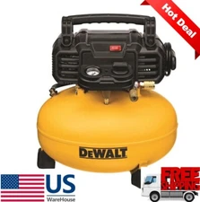 DEWALT DWFP55126 6 Gal. 165 PSI Electric Pancake Air Compressor