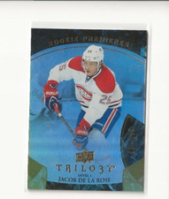15-16 Trilogy Jacob De La Rose 964/999 Rookie Premieres Level 1 Canadiens 2015