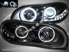 1998-2002 Chevy Camaro Ccfl Halo Led Projector Headlights Black Clear 1998-2002 Chevy Camaro Ccfl Halo Led Projector Headlights Black Clear