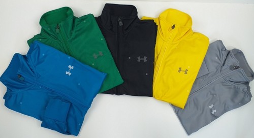 Under Armour ALLSEASON Gear UNISEX Full Zip Black Sweatshirt. New Shop Soiled - Picture 6 of 12