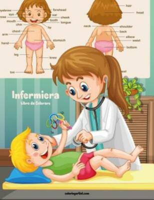 Infermiera Libro Da Colorare 1