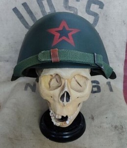 Helmet SSH 39 WWII 1939 WW2 Size 2 relic Soviet Army RKKA after restoration