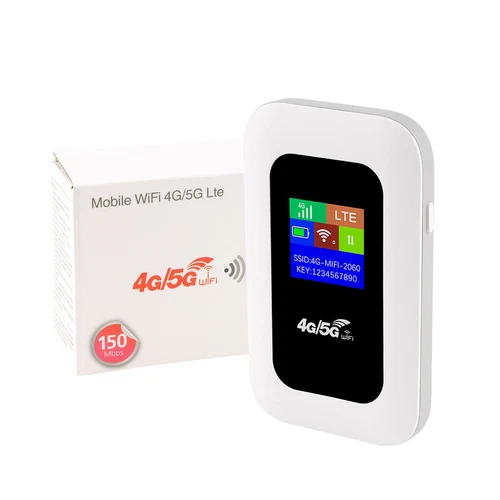 Unlocked LTE 5G Wireless WiFi Router Mobile Broadband MIFI LCD Hotspot 3000 mAh - Picture 15 of 15