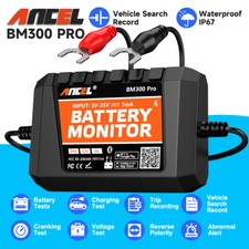 Ancel Bm300 Pro 6v 12v 24v Battery Test Monitor - Bluetooth 5.3 Upgraded Bm300 Ancel Bm300 Pro 6v 12v 24v Battery Test Monitor - Bluetooth 5.3 Upgraded Bm300