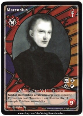 Marconius Kiasyd Bloodlines V:TES VTES Vampire CCG