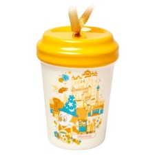 WDW 50th Anniversary Starbucks Hollywood Studios Retro Mini Cup Ornament NWT