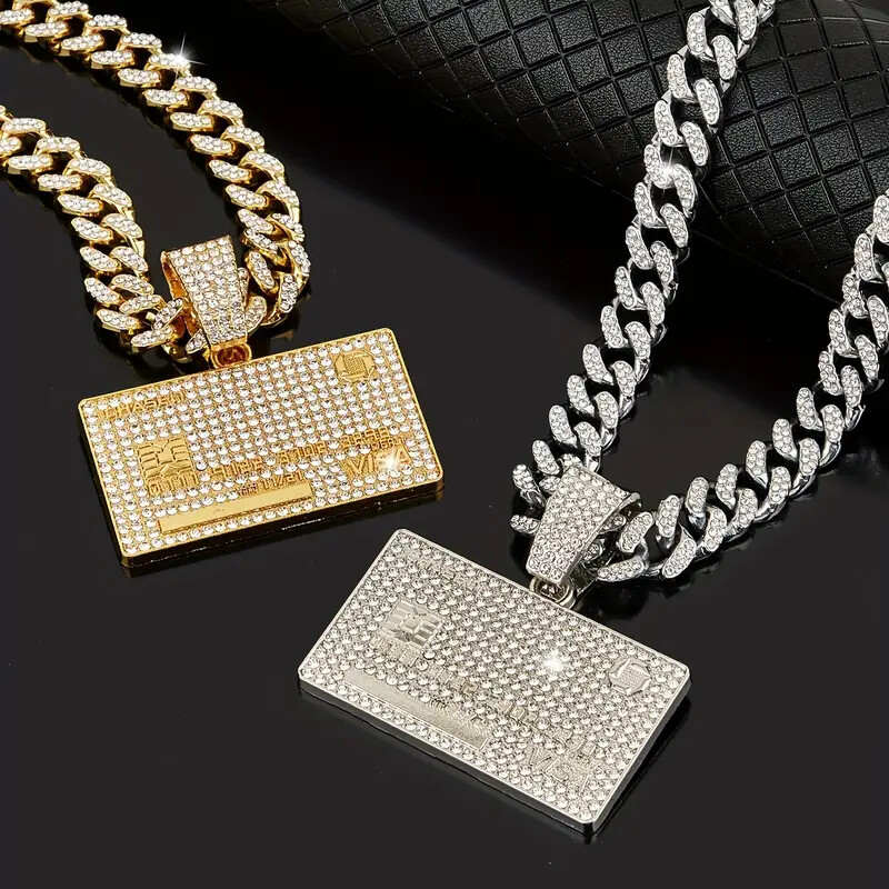 Men's CREDIT CARD Pendant 13mm 20