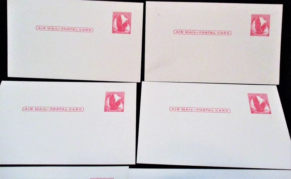 United States-US AIRMAIL-5c POSTAL CARD From 1958-UNUSED-EXCELLENT+ Postcard - Image 2 of 4