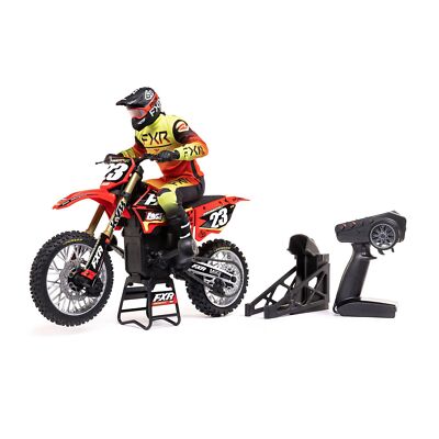 Losi LOS06000T1 1/4 Promoto-MX Motorcycle RTR, FXR Red