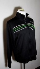 PUMA Black Full Zip Mock Neck Athletic Warm-Up Jacket Size S