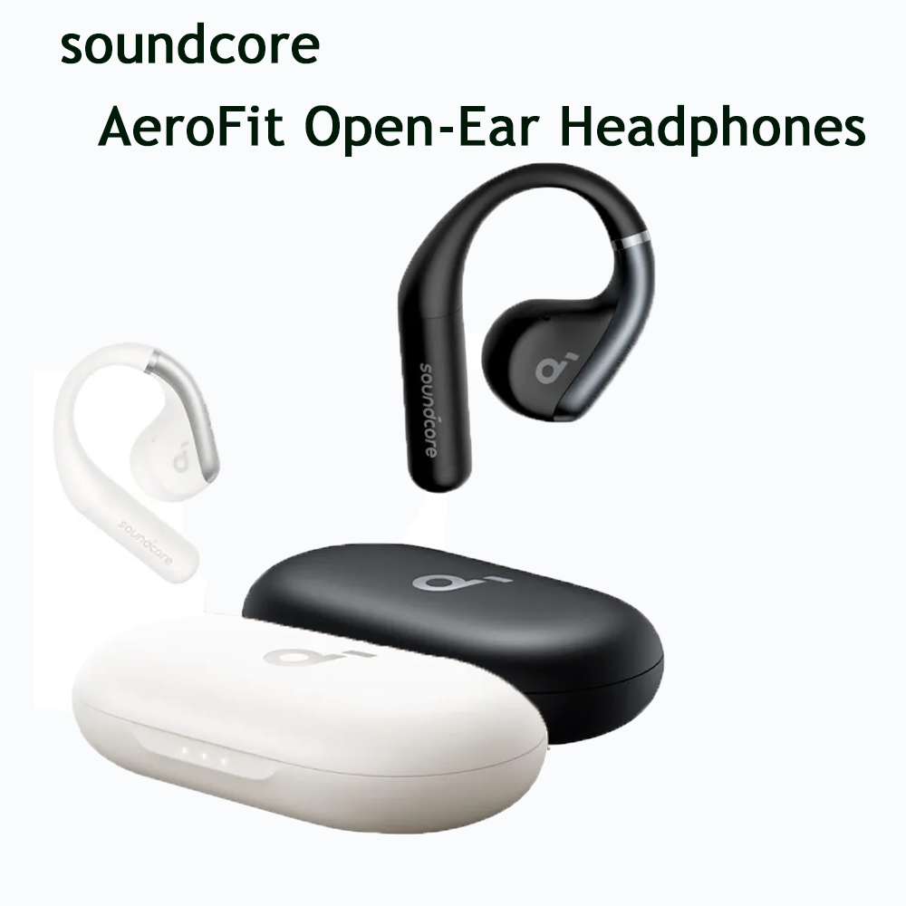 Soundcore AeroFit Open-Ear Headphone Ergonomic Ear Hook Wireless