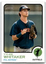 2022 Topps Heritage Minor League #37 Tyler Whitaker FCL Astros