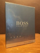 BOSS PURE BY HUGO BOSS 2.5 OZ / 75 ML Eau de Toilette Spray for Men Sealed Box