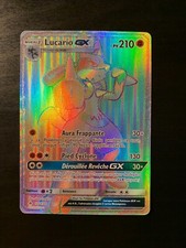 Carte Pokémon : Lucario GX 135/131 Lumière Interdite Française NEUF