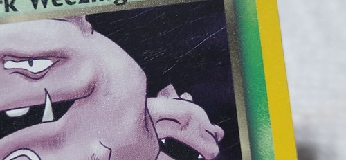 Dark Weezing Rocket Set Holo Rare Pokemon Card 14/82 WOTC Vintage - Picture 8 of 12