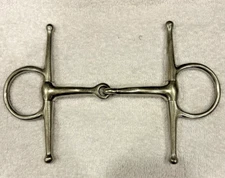 4.5" Full Cheek Snaffle Bit