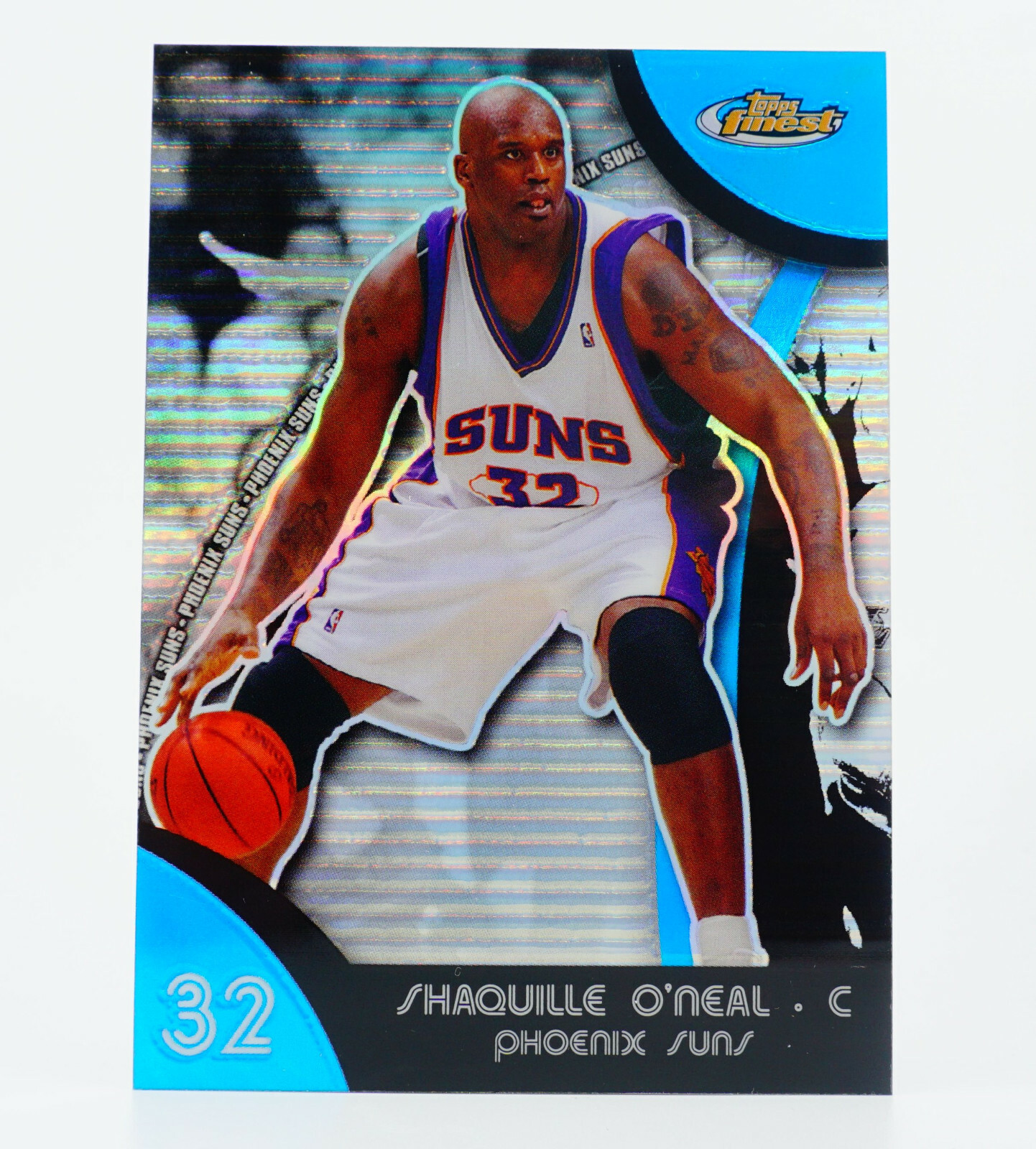 Shaquille O'Neal SHAQ 2007-08 Finest Blue Refractor /199 RARE