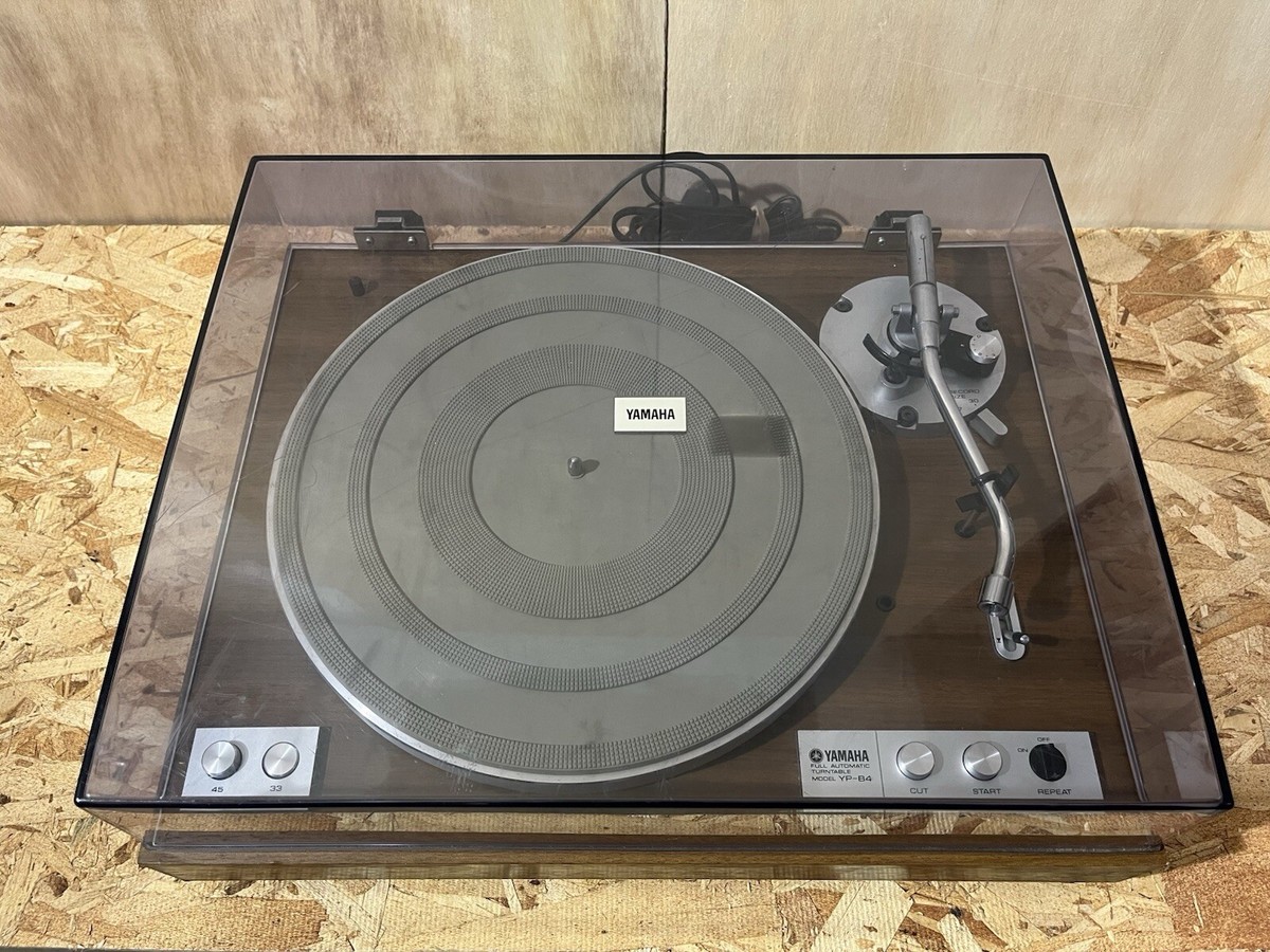 Vintage Yamaha YP-B4 Full Automatic Turntable. For Parts. | eBay