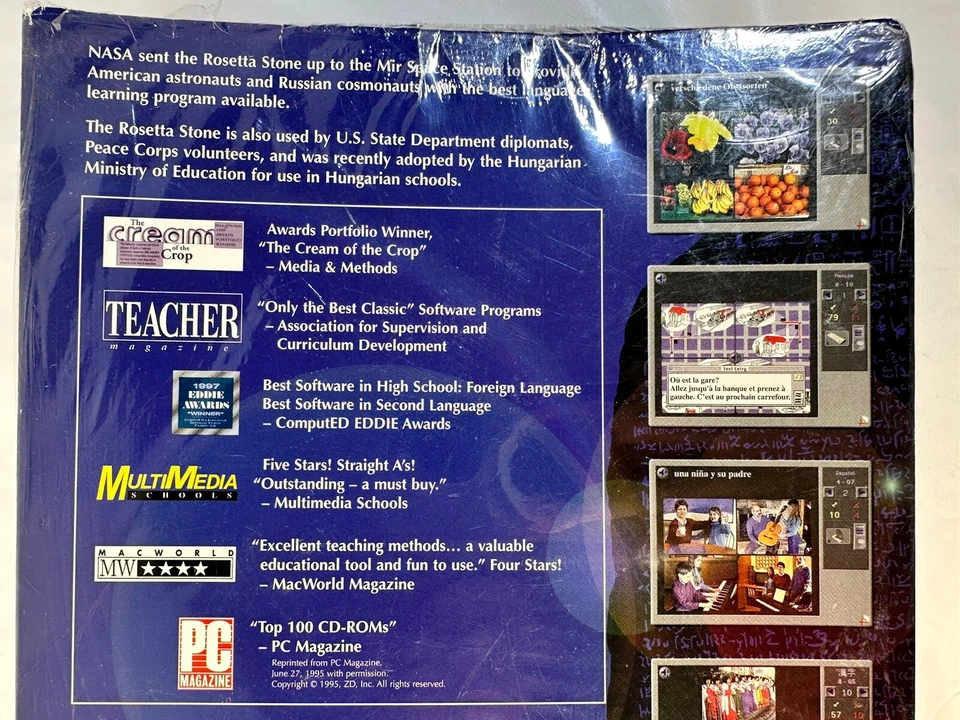 2002 Rosetta Stone Espanol Spanish Level 1-2 Personal Edition Win/Mac NEW - Image 4 of 4