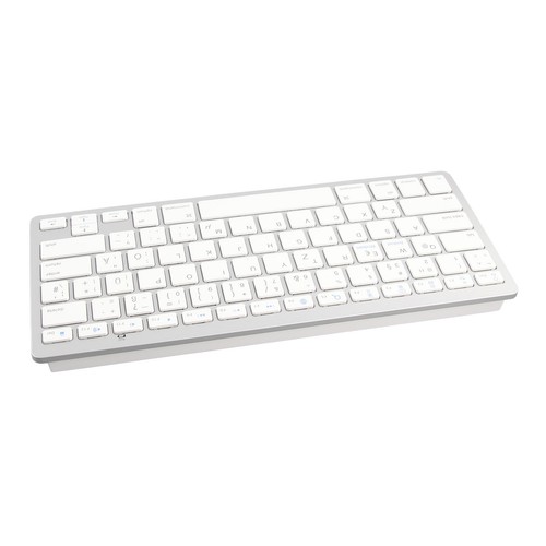 Wireless Keyboard Mini 78 Keys Thin White Computer Keyboards For Andr BST - Picture 15 of 46