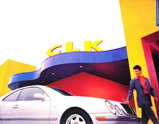 1998  Mercedes-Benz CLK Sales Brochure w/Paint Chips & Interior Colors