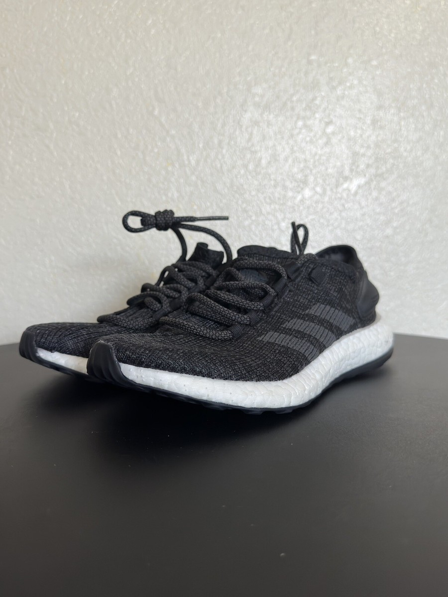Adidas PureBoost Black White Running Shoes BA8899 Mens Size  display picture 1