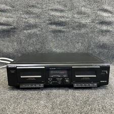Sony TC-WE305 Dual Stereo Cassette Deck Tape Player  Recorder For Parts 0830061