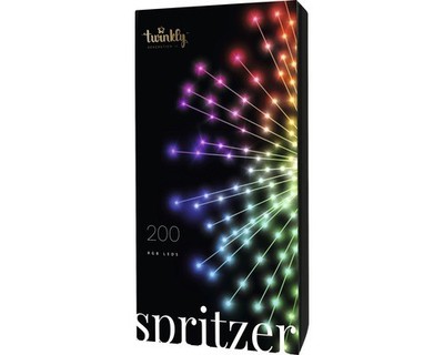 Twinkly LED Spritzer Generation II 200 LEDs Lichtfarbe bunt kaltweiß inkl. App-S