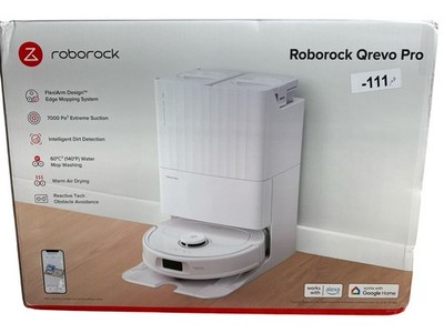 Roborock Qrevo Pro Robot Vacuum w/FlexiArm Edge Mop Multifunctional Dock (OB)