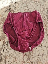 Vintage Maidenform Hi-Leg Second Skin Satin Panties Size 7 Fine Toning Shiny