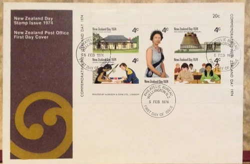 (NZL-201) NEW ZEALAND 05/02/1974 FDC New Zealand Day 1974