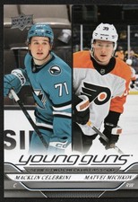 2024-25  Upper Deck Hockey Celebrini Michkov Young Guns Checklist #500 🔥 💎 NHL