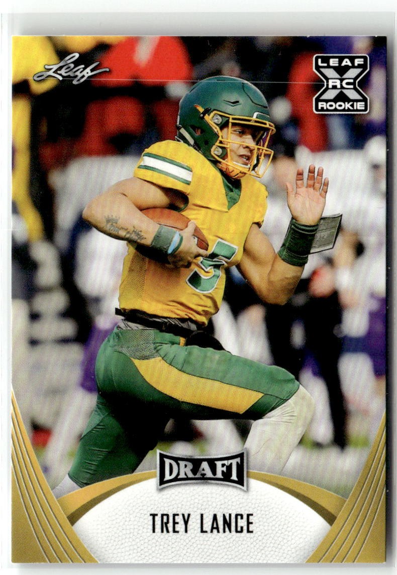 2021 Leaf Draft #04 Trey Lance Gold