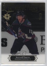 2022 Upper Deck Ultimate Collection Introductions Black 16/25 Nathan Smith q2c