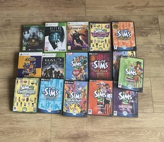 Job Lot Gaming Video Games Bundle Halo Xbox PC