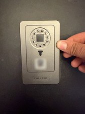 OKLOK Fingerprint Keypad Key Lock Box Wall Mount Key Safe Open Box