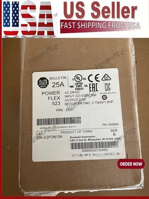 25A-D2P3N104 /B AB PowerFlex 523 AC Drive Spot Goods Fast Shipping